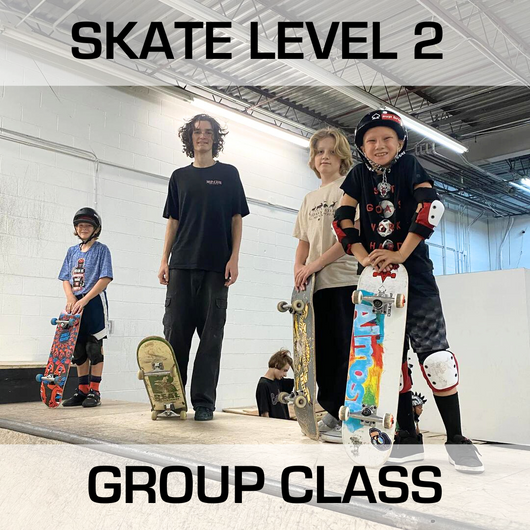 Skateboarding Level 2 - 4 Week Course