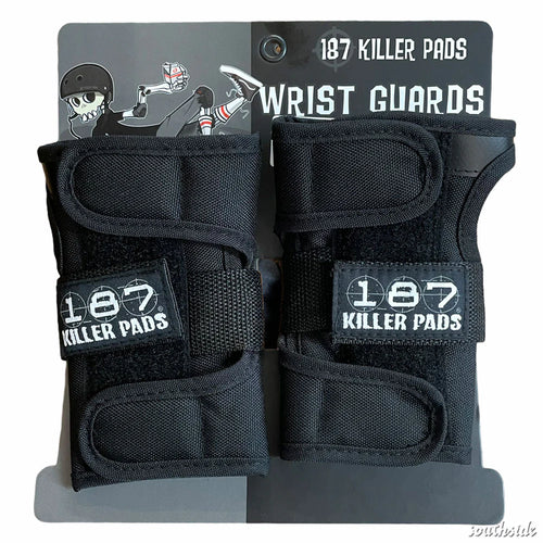 187 Killer Pads Wrist Guards (Black)