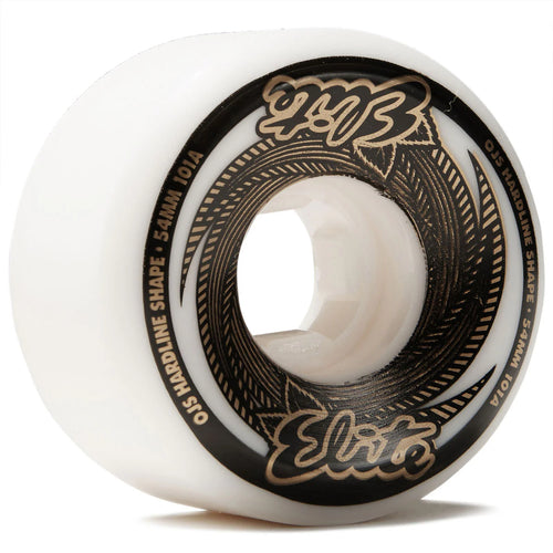 OJ Wheels Elite Hardline White/Gold 101a