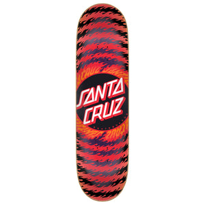 Santa Cruz Flame Ringed Dot 7 Ply Birch Deck 8.5
