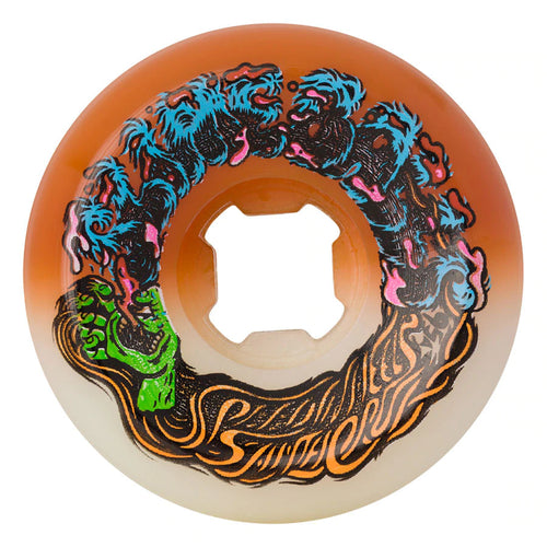Slime Balls Hairballs 50-50 White Orange 95a 56mm