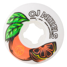 Load image into Gallery viewer, OJ Wheels From Concentrate White/Orange Hardline 101a