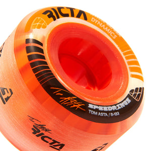 Ricta Asta Speeding's Clear Orange Slim 53mm - 95a