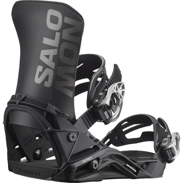 Salomon District Black Bindings 2026