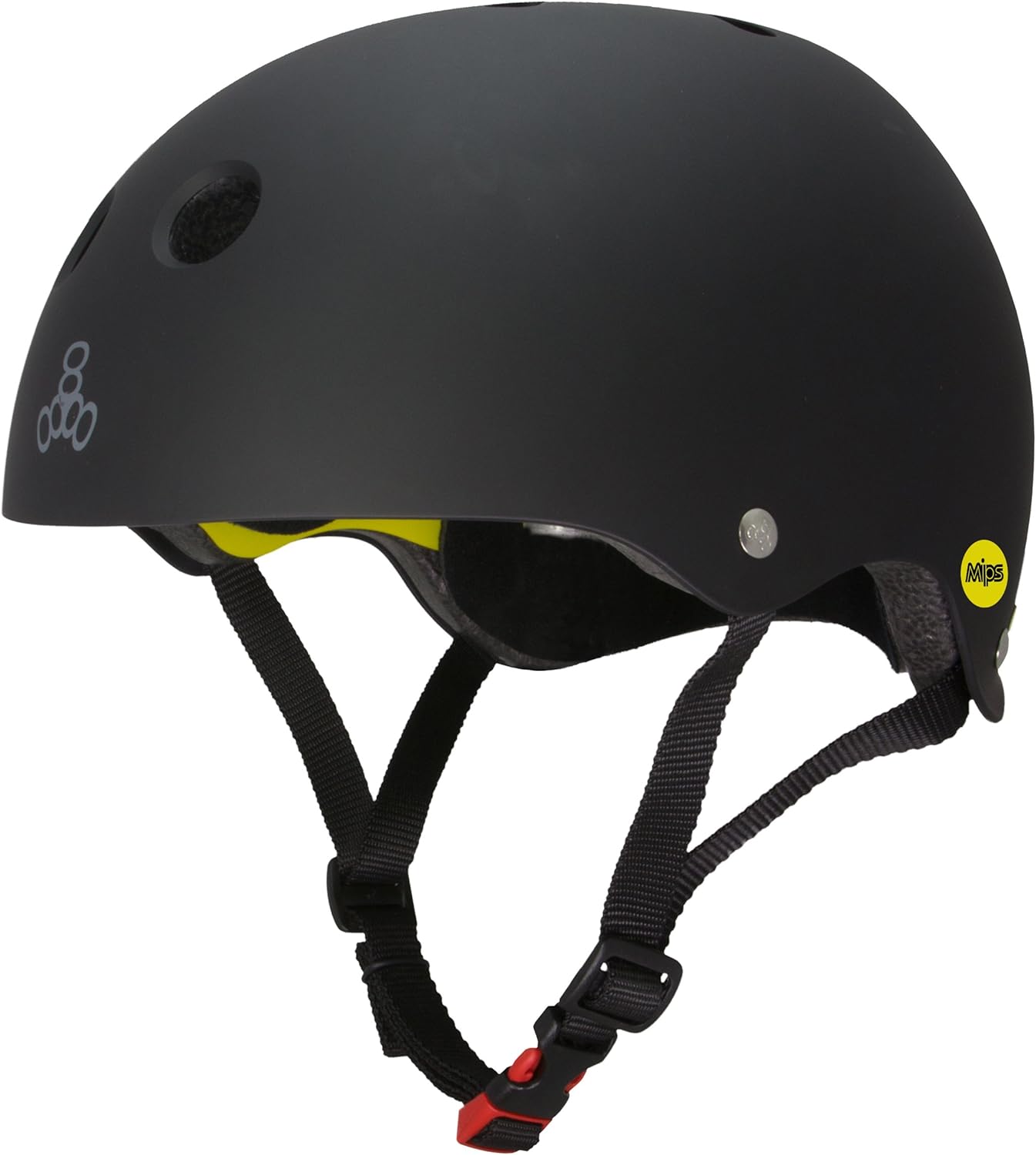 Tripple 8 Dual Certified MIPS Helmet Black Rubber