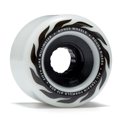 Bones Eternal Flame Rough Riders 59mm 80a White