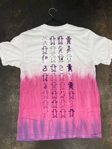 Grizzly 'Life Cycle' SS Pink Tie Dye T-Shirt