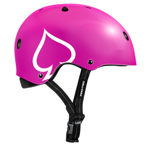 Protec Low Pro Cert Helmet - Gloss Pink