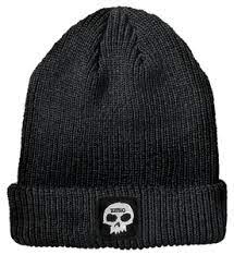 Zero Beanie Single Skull Patch
