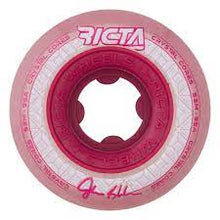 Load image into Gallery viewer, Ricta Wheels 53mm Shanahan Crystal Cores Clear Metallic Red 95a