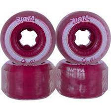 Load image into Gallery viewer, Ricta Wheels 53mm Shanahan Crystal Cores Clear Metallic Red 95a