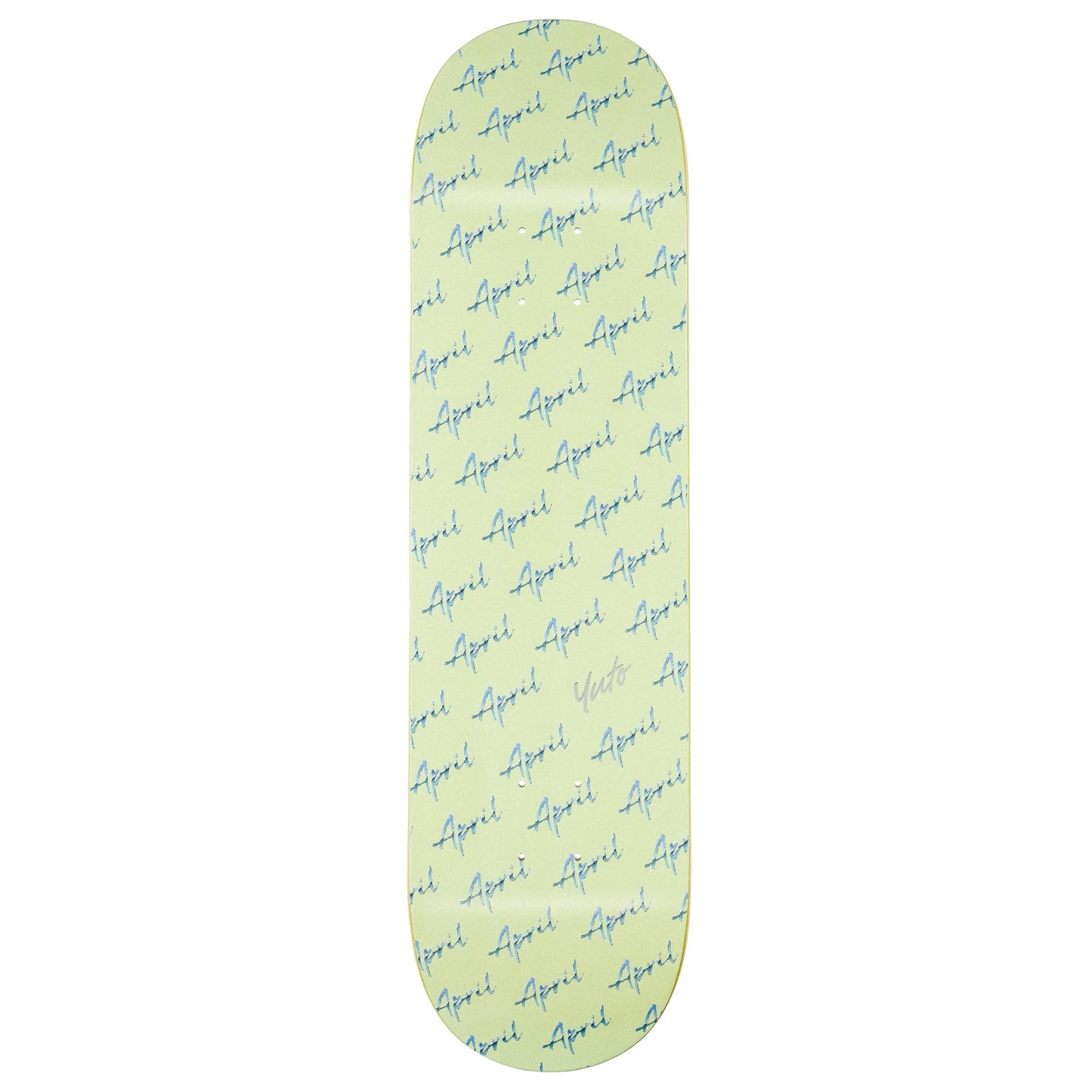 April Yuto Chrome Script (Green) Deck