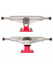 Load image into Gallery viewer, Independent Stage 11 Forged Hollow BTG Summit Silver Ano Red Standard Trucks (Pair)