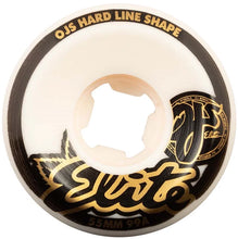 Load image into Gallery viewer, OJ Wheels Elite Hardline White/Gold 99a