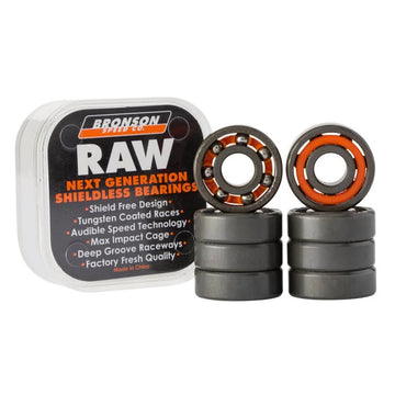 Bronson Speed Co. RAW Bearings – Help Boardshop MN