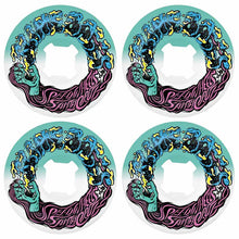 Load image into Gallery viewer, Slime Balls Hairballs 50-50  White/Teal 95a, 54mm