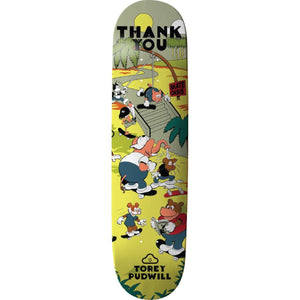 Thank You Torey Pudwill Skate Oasis 8.5