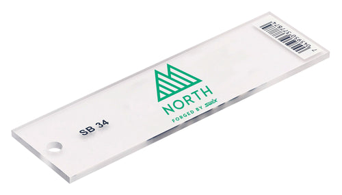 Swix North Plexiglass Board/Ski Wax Scraper