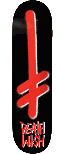 Deathwish Gang Logo blk/red 8.0
