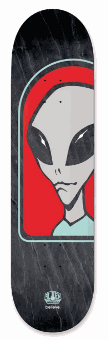 Alien Workshop Believe Full Red 8.25