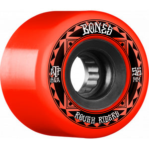 Bones Rough Riders 56mm 80a Red