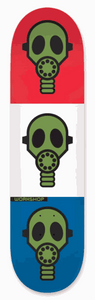 Alien Workshop Gas Mask Bright 8.125