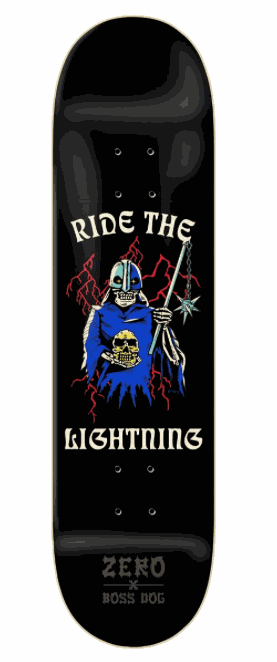Zero Ride the Lightning - Black Dipped 8.0