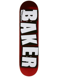 Baker Brand Logo Red Foil 8.0